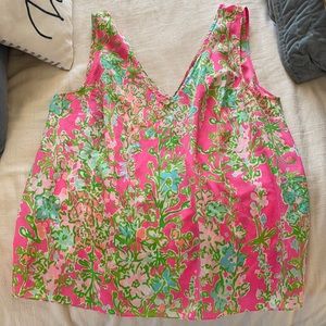 NWOT Lilly Pulitzer Silk Tank